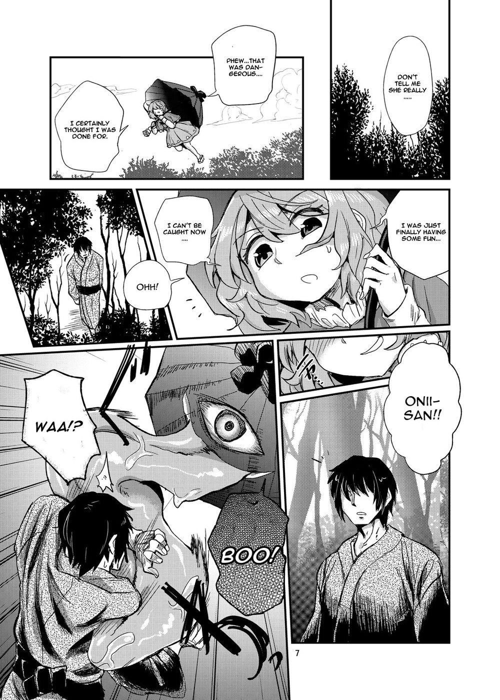 Hentai Manga Comic-Odoroki No Kogasa Dezumu-Read-6